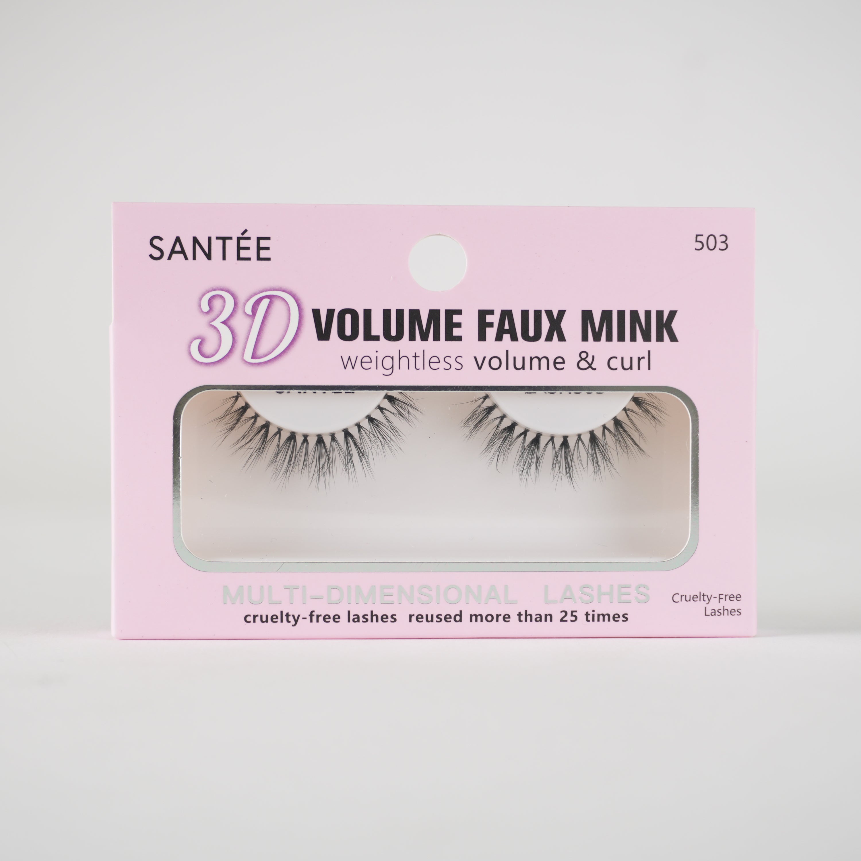 3D VOLUME FAUX MINK EYELASHES 503