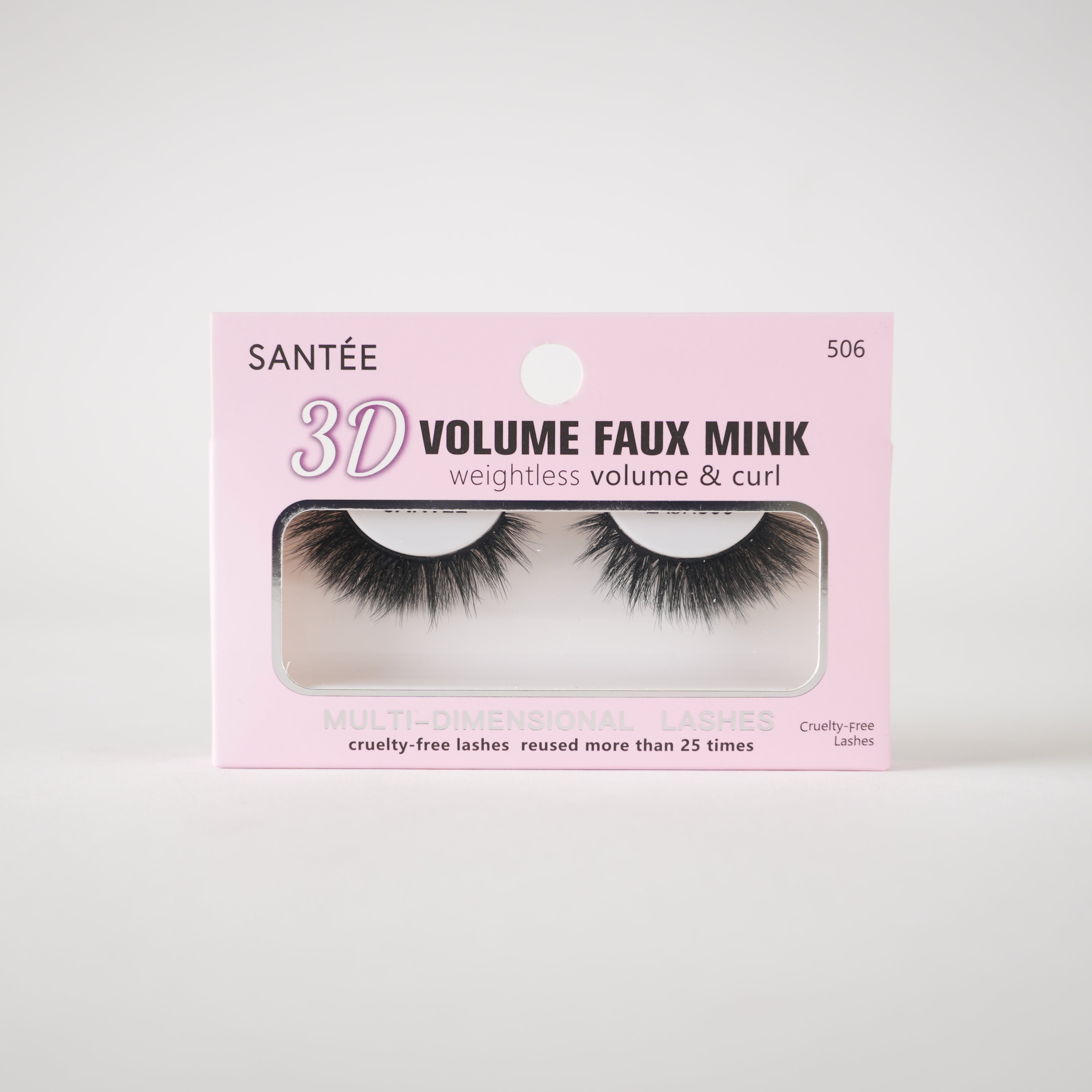 3D VOLUME FAUX MINK EYELASHES 506
