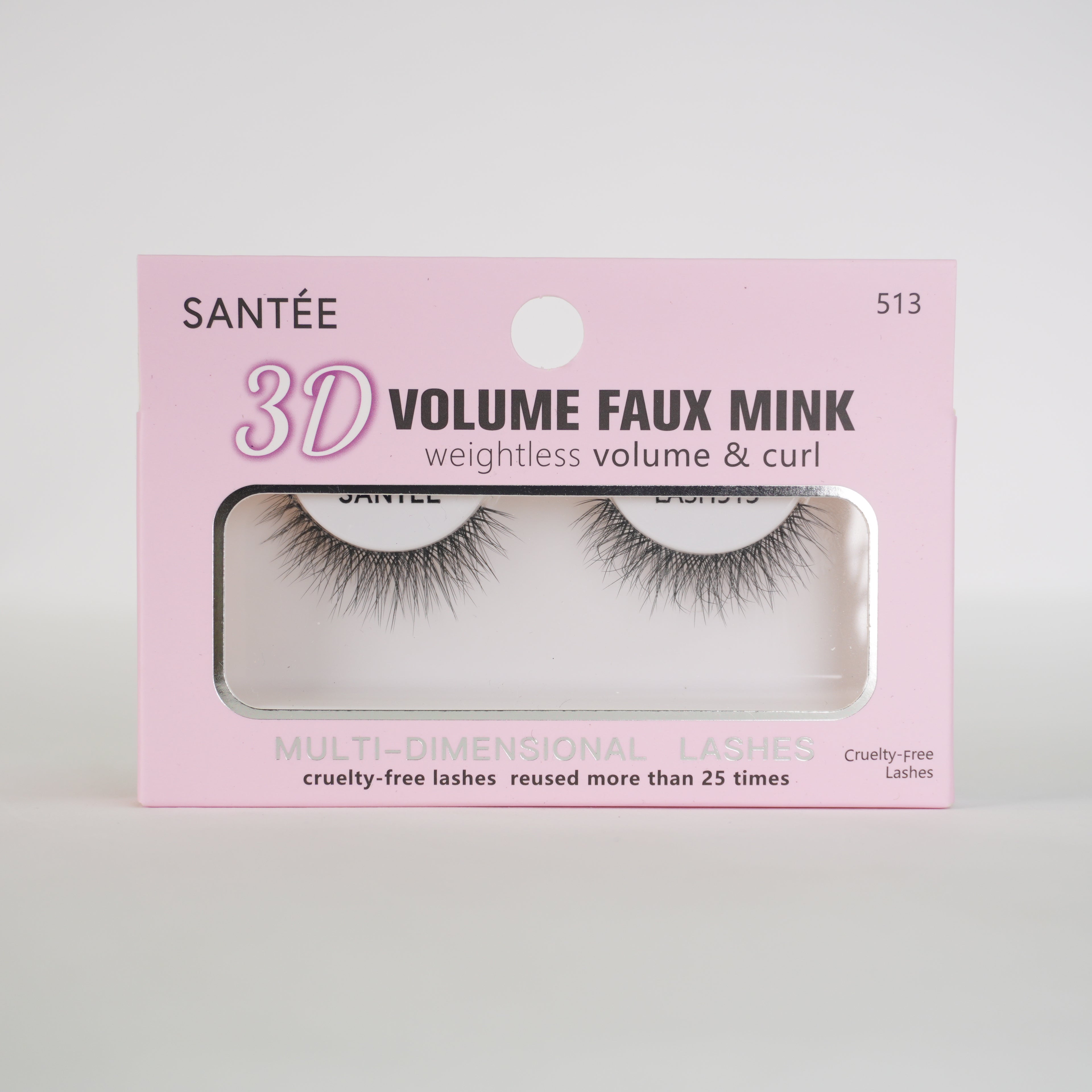 3D VOLUME FAUX MINK EYELASHES 513