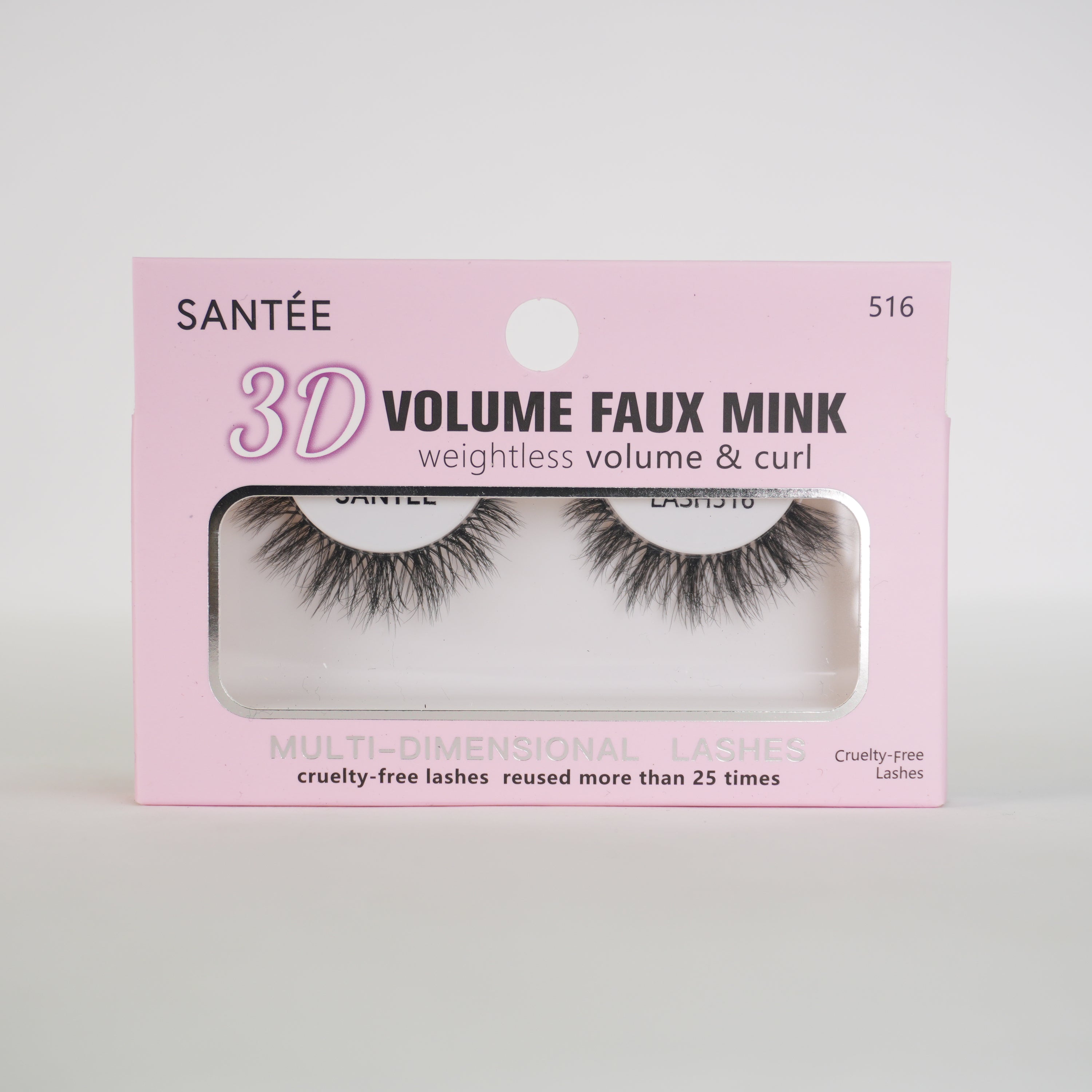3D VOLUME FAUX MINK EYELASHES 516