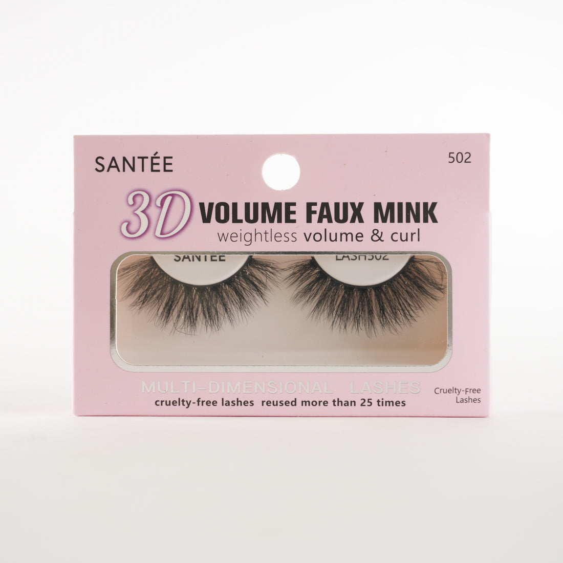 3D VOLUME FAUX MINK EYELASHES 502