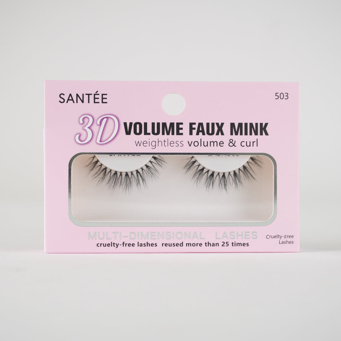3D VOLUME FAUX MINK EYELASHES 503