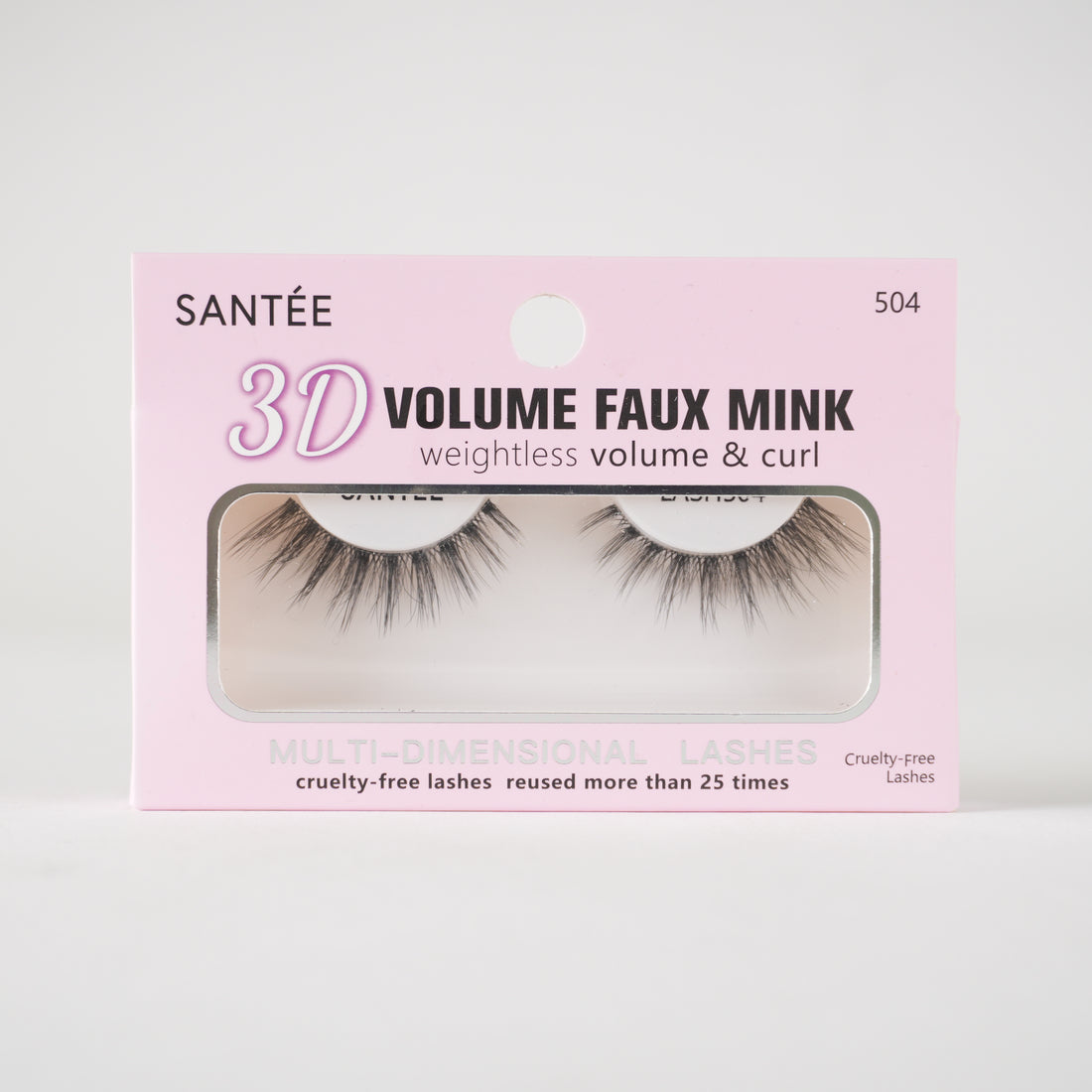 3D VOLUME FAUX MINK EYELASHES 504