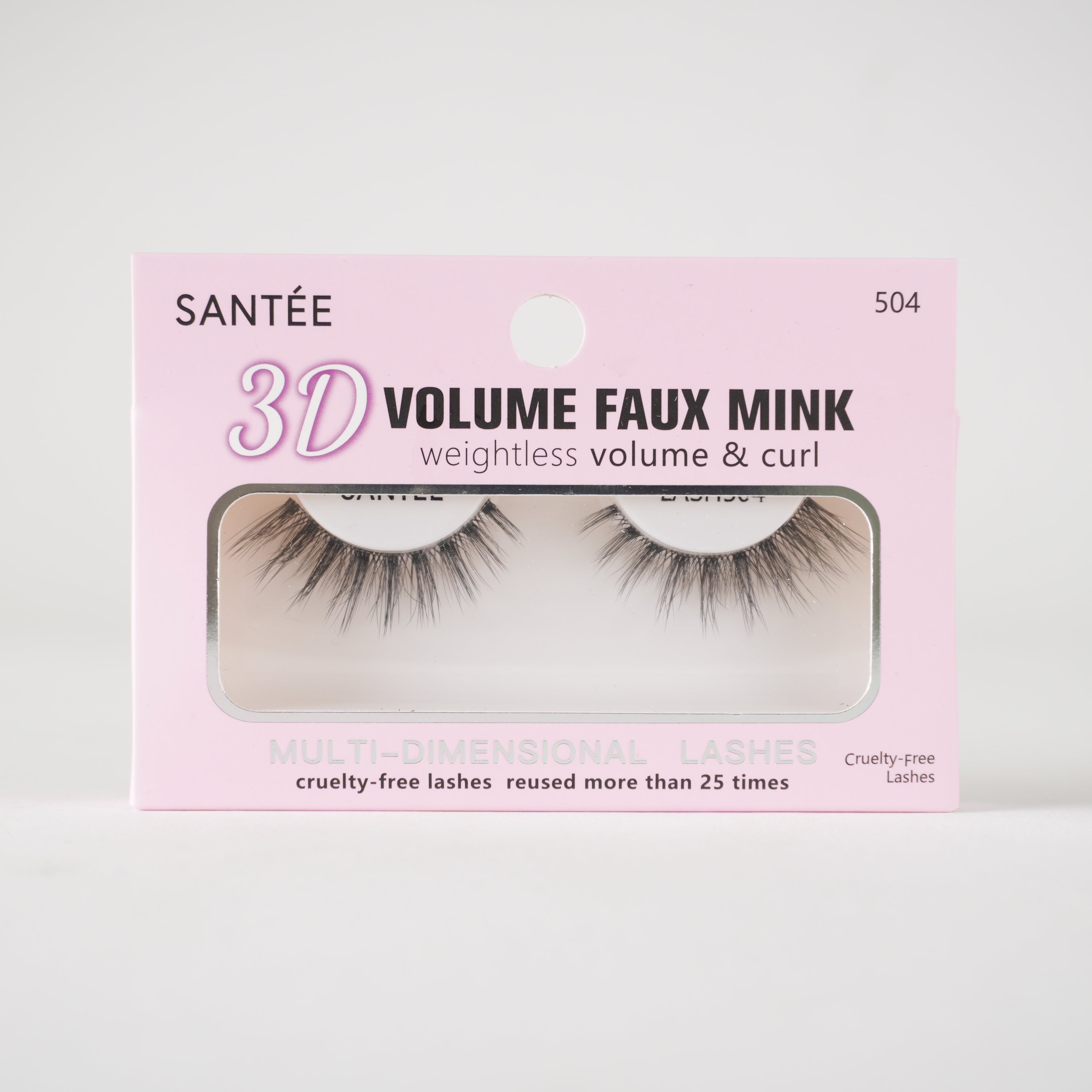 3D VOLUME FAUX MINK EYELASHES 504