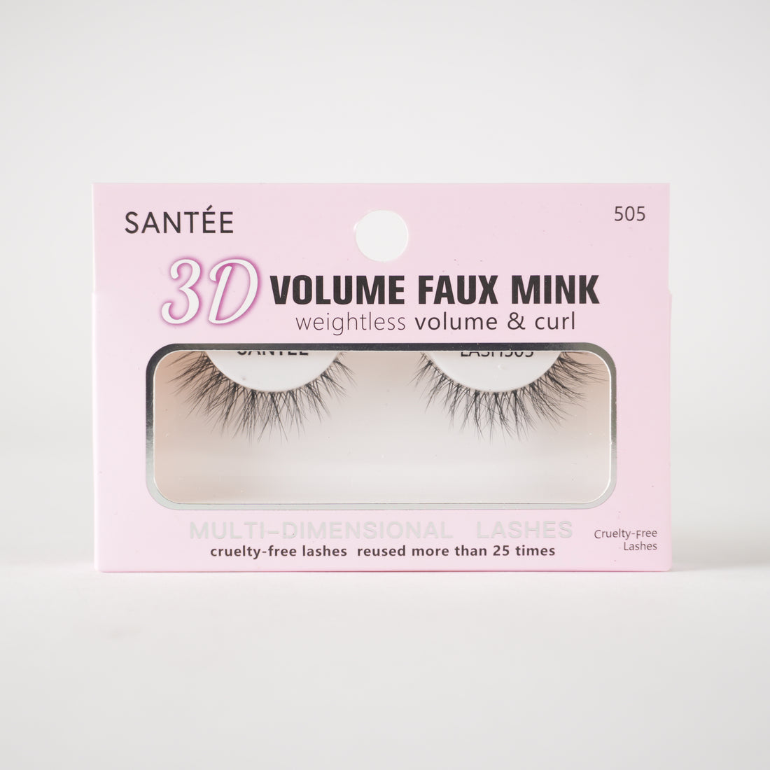 3D VOLUME FAUX MINK EYELASHES 505