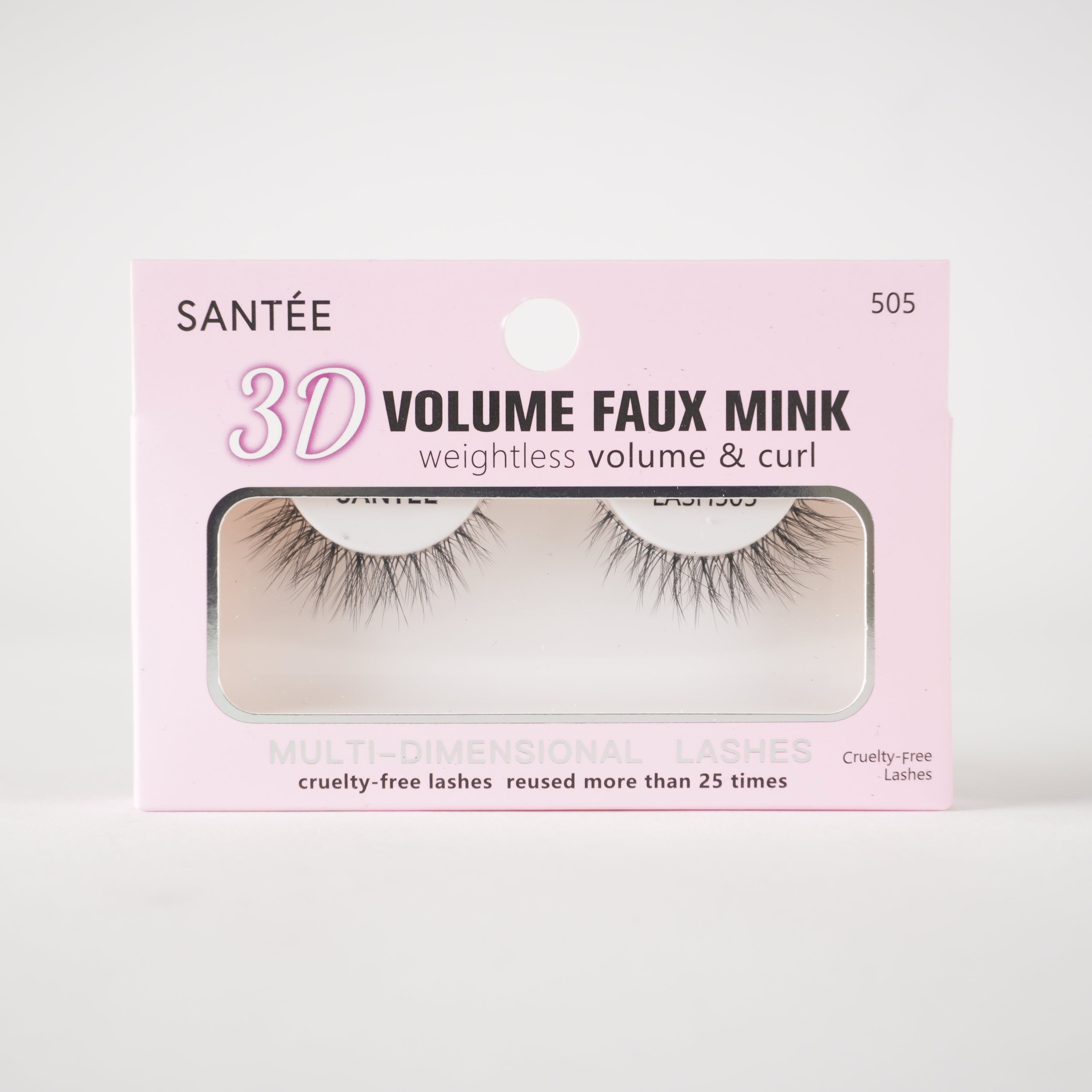 3D VOLUME FAUX MINK EYELASHES 505