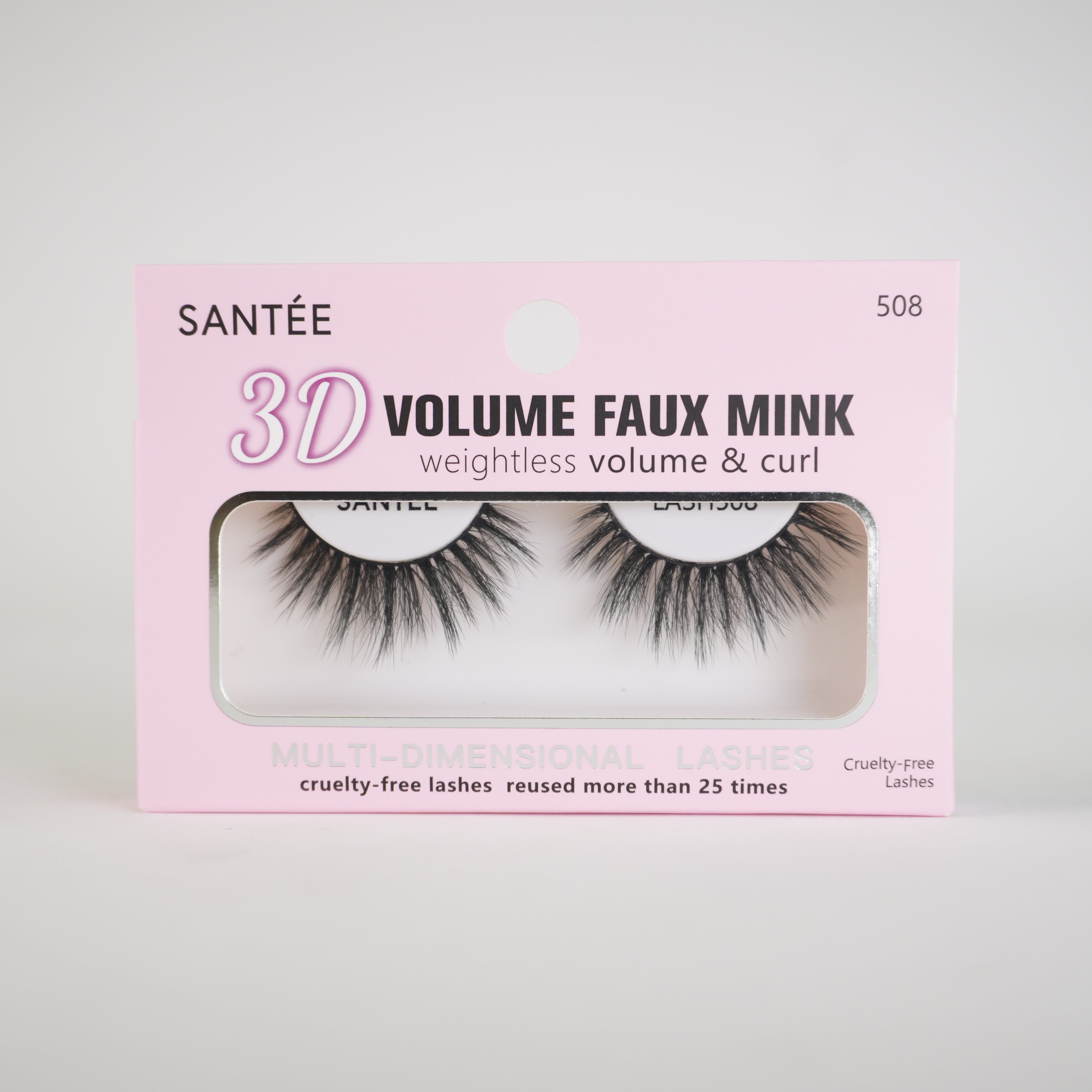 3D VOLUME FAUX MINK EYELASHES 508