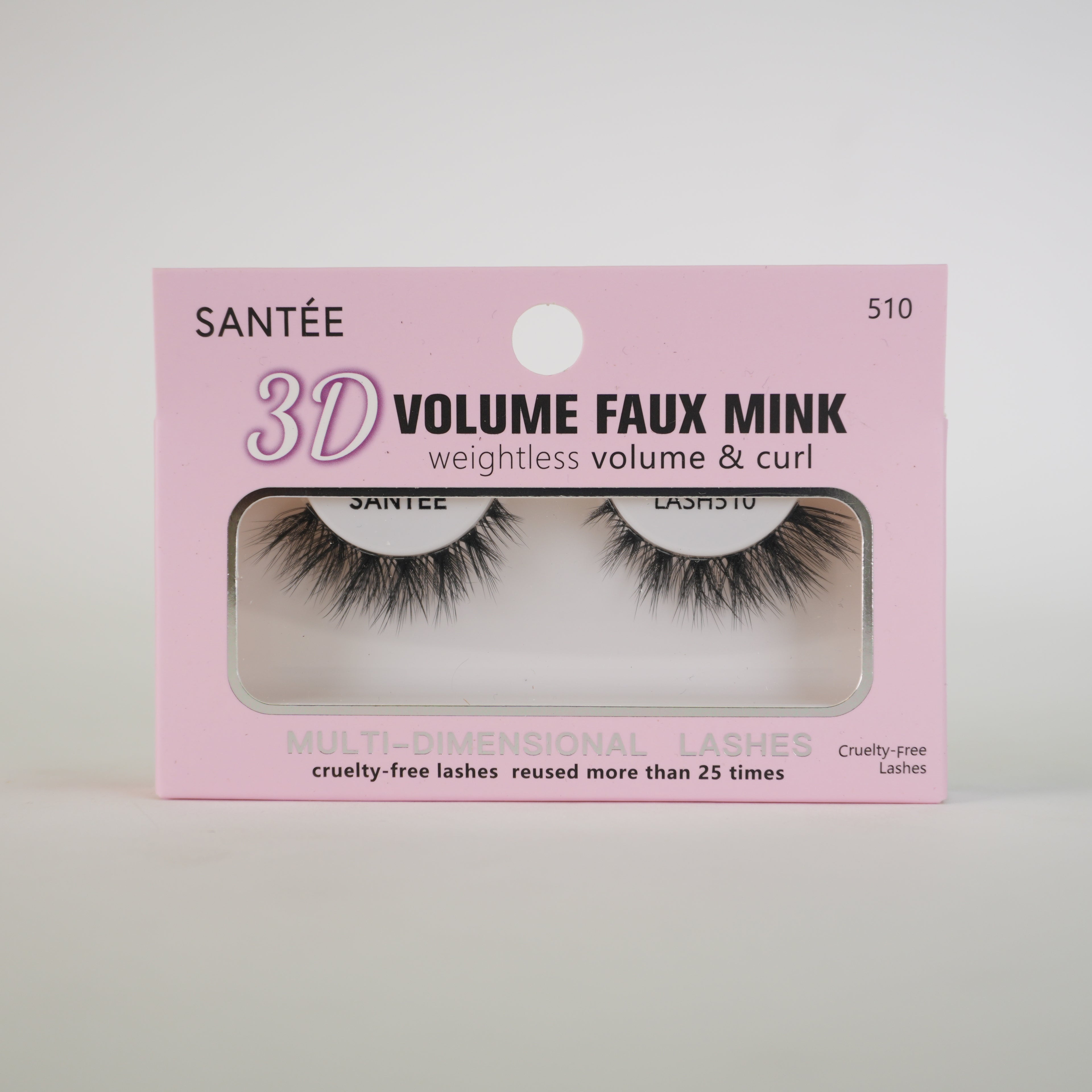 3D VOLUME FAUX MINK EYELASHES 510