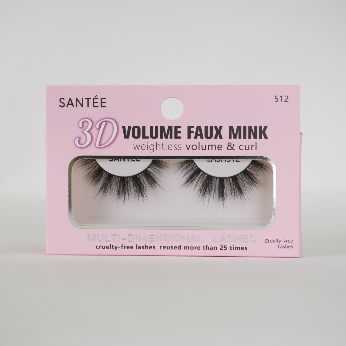 3D VOLUME FAUX MINK EYELASHES 512
