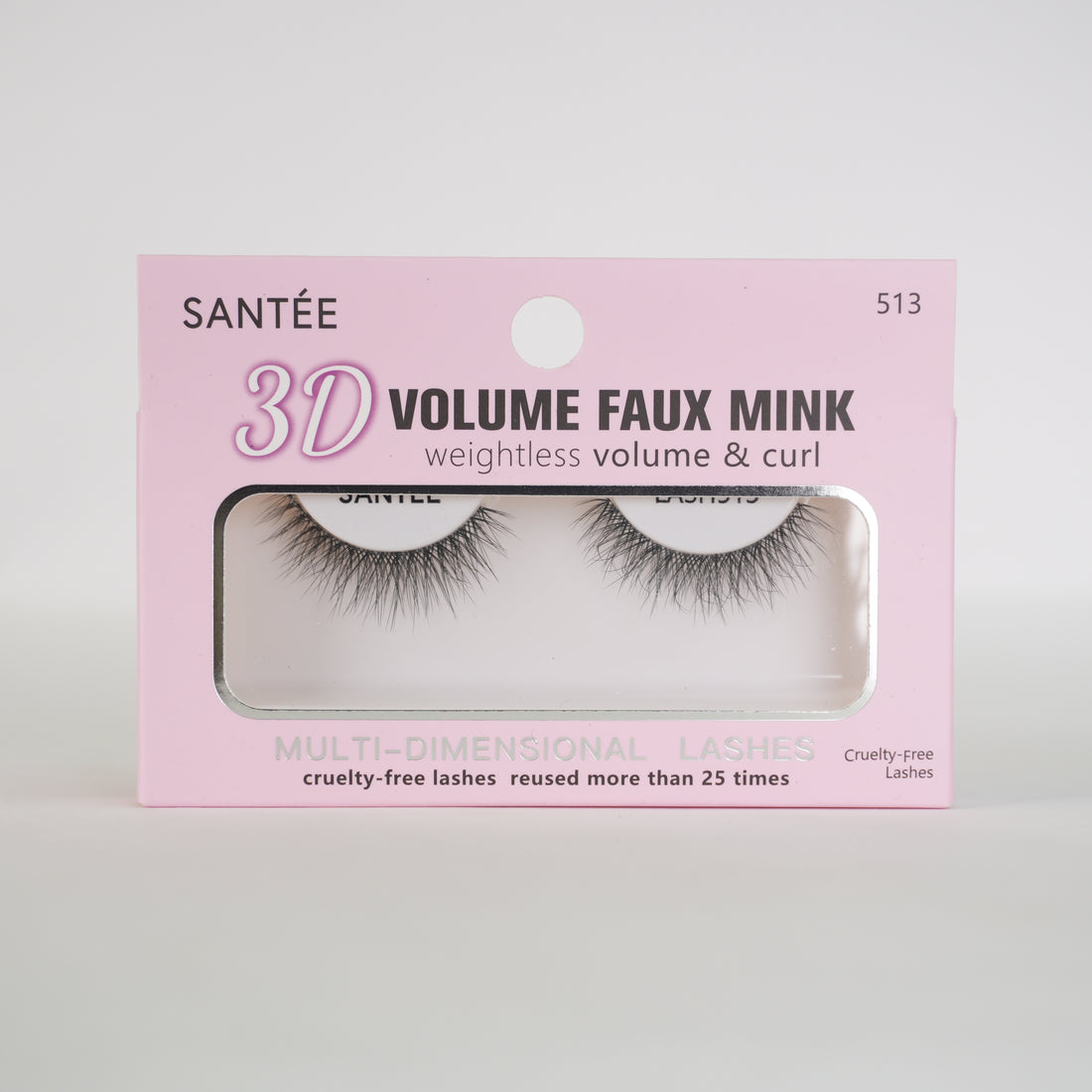 3D VOLUME FAUX MINK EYELASHES 513