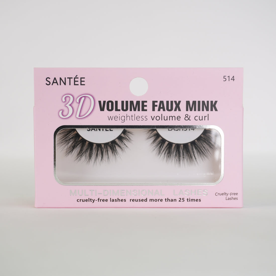 3D VOLUME FAUX MINK EYELASHES 514