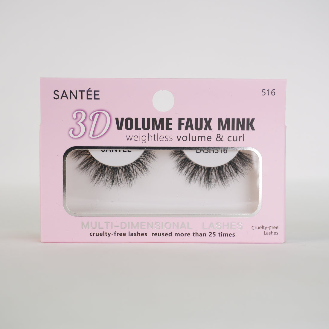 3D VOLUME FAUX MINK EYELASHES 516